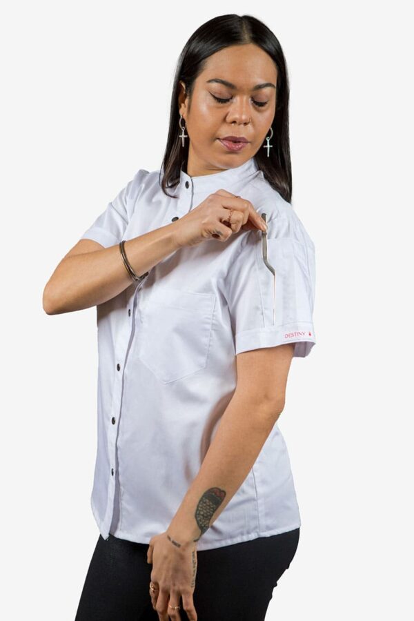 White Truffle Stain Repellent Workshirt - Image 3